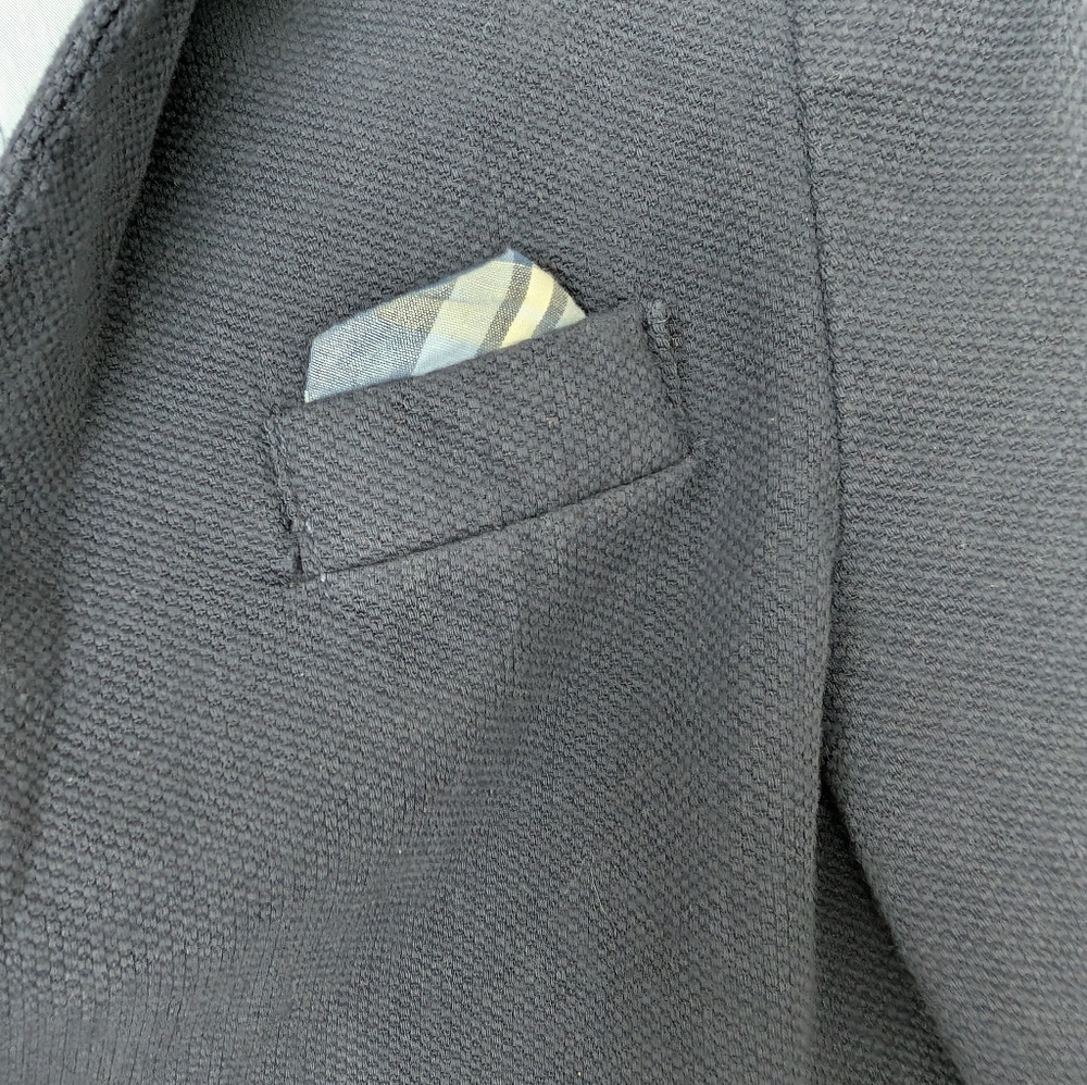 Nautica Dark Blue Kids Blazer Size 5 Regular - Picture 3 of 7